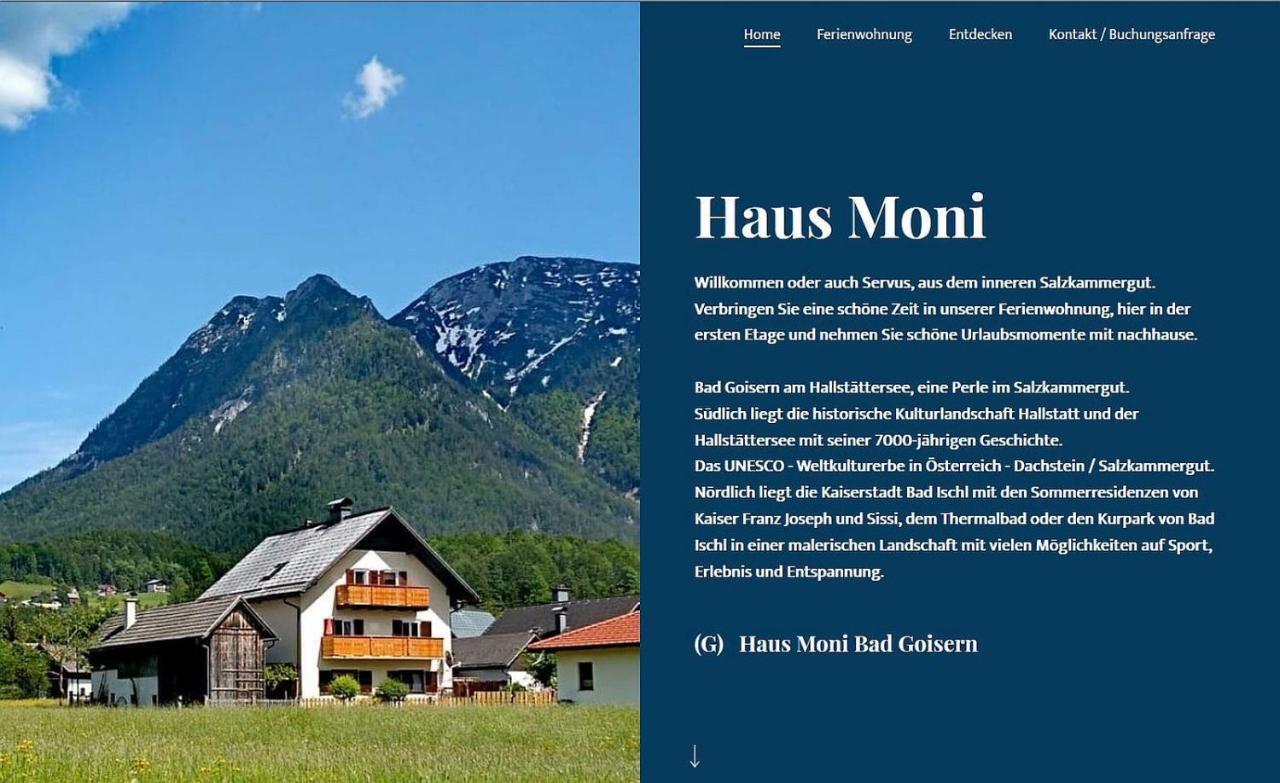 Appartamento Haus Moni Bad Goisern Esterno foto
